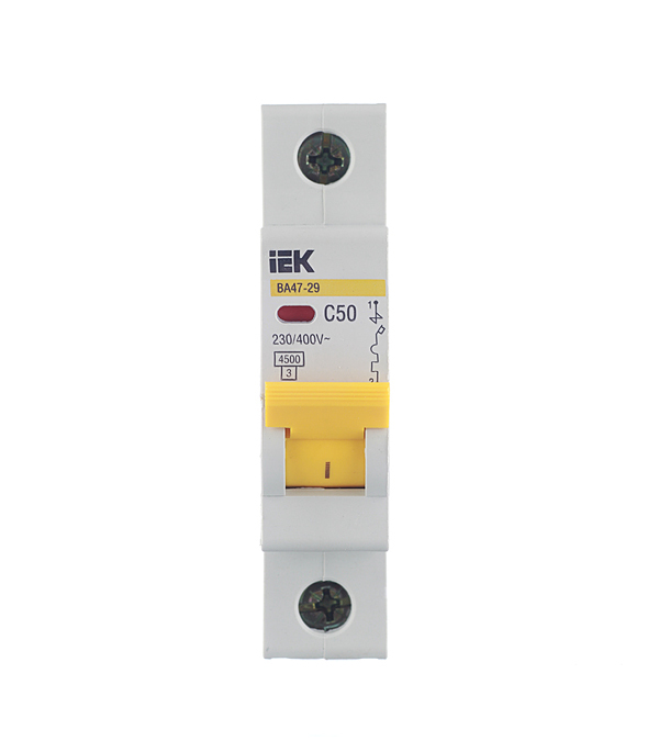 ������ ������ �������������� ����������� ��������� IEK Karat �� 47-29 1P 50� ��� C 4,5 �� 220 � (MVA20-1-050-C)   ����
