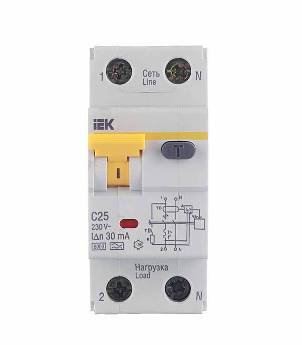������ ������ ������� ���������������� IEK Karat ����-32 25� 1P+N ��� A 30 �� 6 �� (MAD22-5-025-C-30)   ����