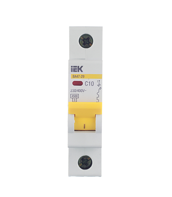 ������ ������ �������������� ����������� ��������� IEK Karat �� 47-29 1P 10� ��� C 4,5 �� 230/400 � (MVA20-1-010-C)   ����