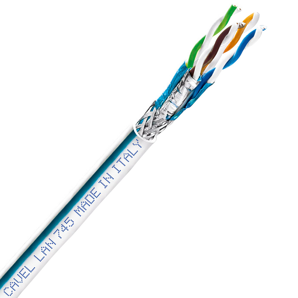 ������ ������ ��������-������ (����� ����) S/FTP CAT7� LAN 745 4�2�0,57 �� �������������� Cavel (100 �)   ����