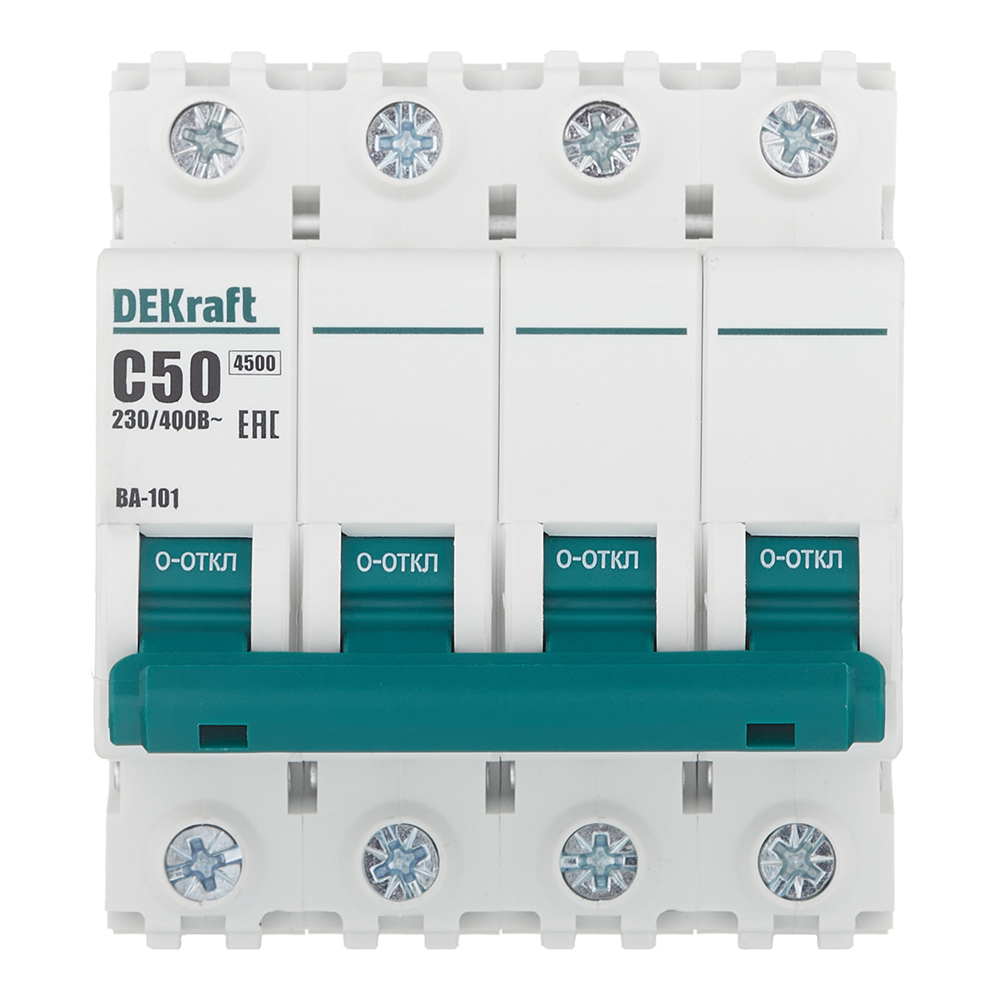 ������ ������ �������������� ����������� ��������� Dekraft BA-101 4� 50� ��� C 4,5 �� 230/400 � (11095DEK)   ����