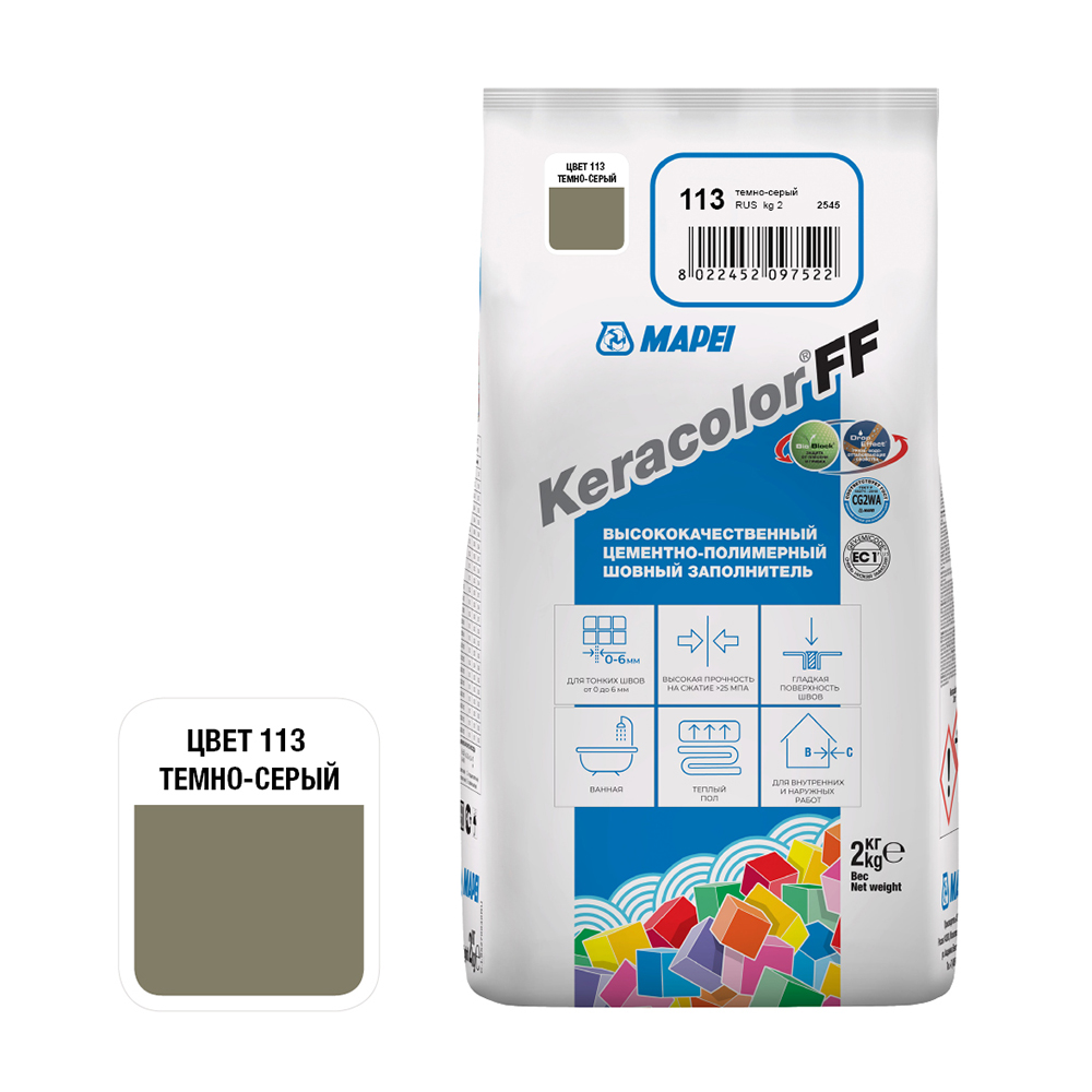 ������ ������ ������� ��������� Mapei Keracolor FF 113 �����-����� 2 ��   ����