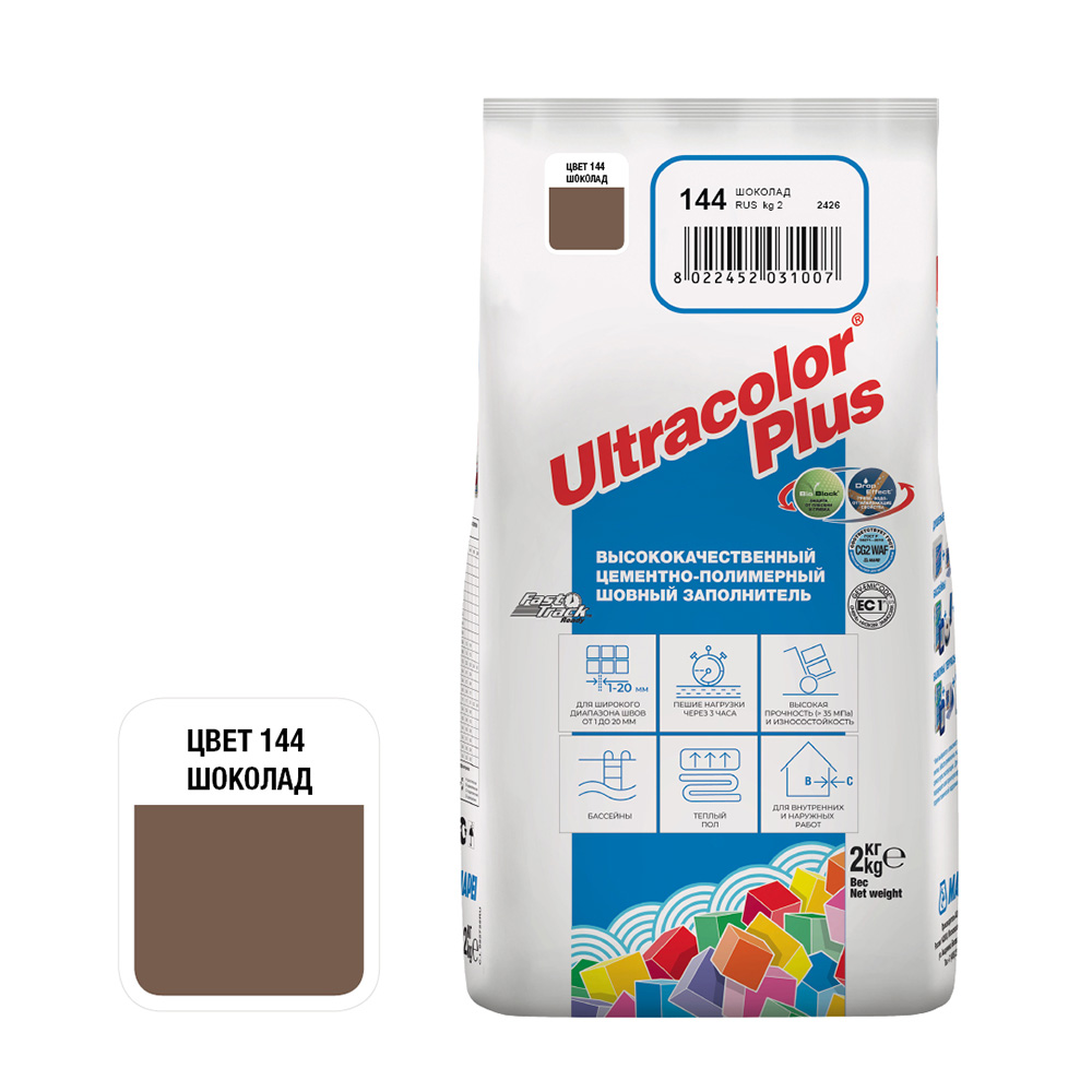 ������ ������ ������� ��������� Mapei Ultracolor Plus 144 ������� 2 ��   ����
