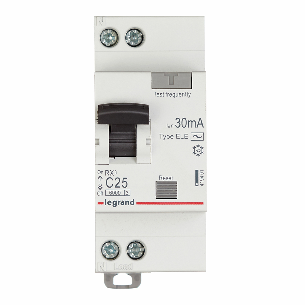������ ������ ������� ���������������� Legrand RX3 25� 1P+N ��� AC 30 �� 6 �� (419401)   ����