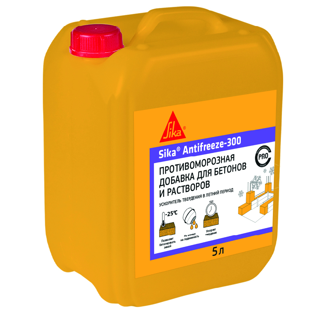 ������ ������ ������� ��������������� ��� ������ Sika Antifreeze-300 5 �   ����