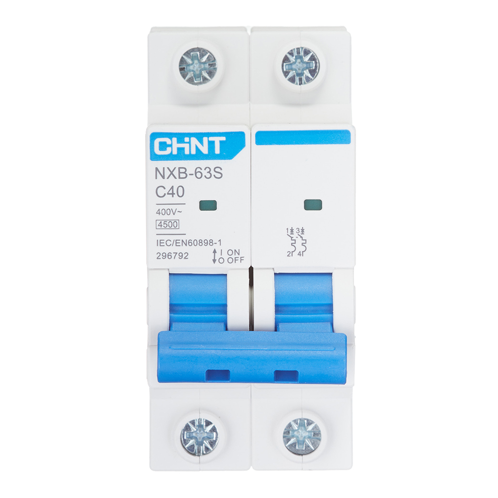 ������ ������ �������������� ����������� ��������� Chint NXB-63S 2P 40� ��� C 4,5 �� 400 � (296792 Chint)   ����