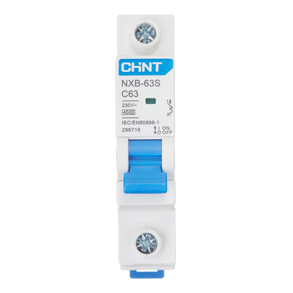 ������ ������ �������������� ����������� ��������� Chint NXB-63S 1P 63� ��� C 4,5 �� 230 � (296716 Chint)   ����