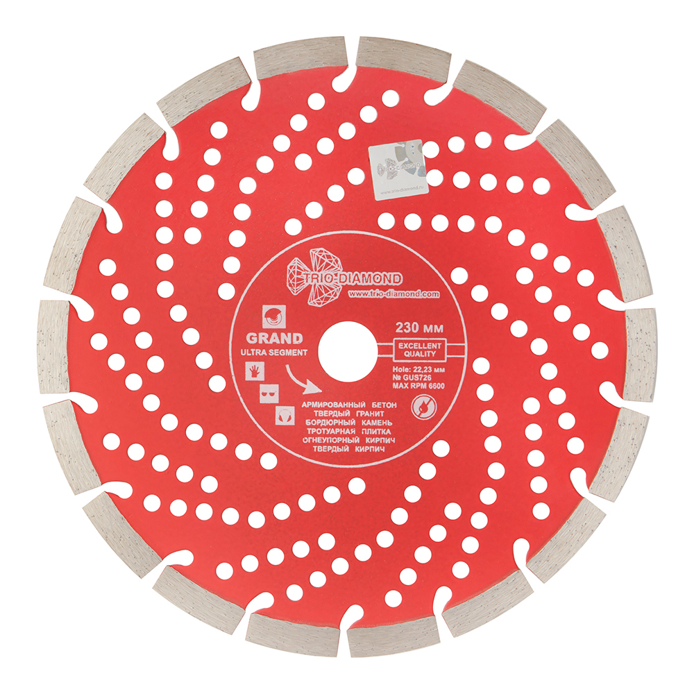 ������ ������ ���� �������� �� ������ Trio-Diamond Grand Ultra Segment 230�22,2�2,4 �� ���������� ����� ��� (GUS726)   ����