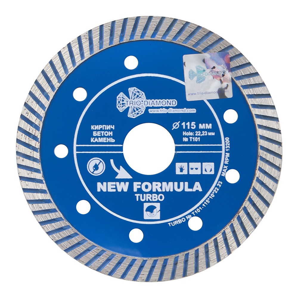 ������ ������ ���� �������� �� ������ Trio-Diamond New Formula Turbo 115�22,2�2,2 �� ����� ����� ��� (t101)   ����