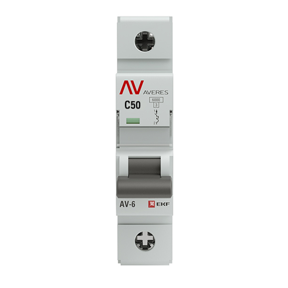 ������ ������ �������������� ����������� ��������� EKF Averes AV-6 1� 50� ��� C 6 �� 230 � (mcb6-1-50C-av)   ����