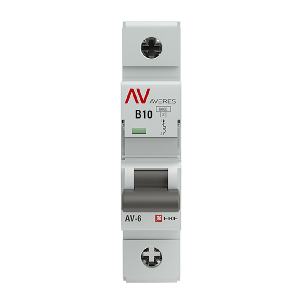 ������ ������ �������������� ����������� ��������� EKF Averes AV-10 1� 10� ��� B 6 �� 230 � (mcb6-1-10B-av)   ����