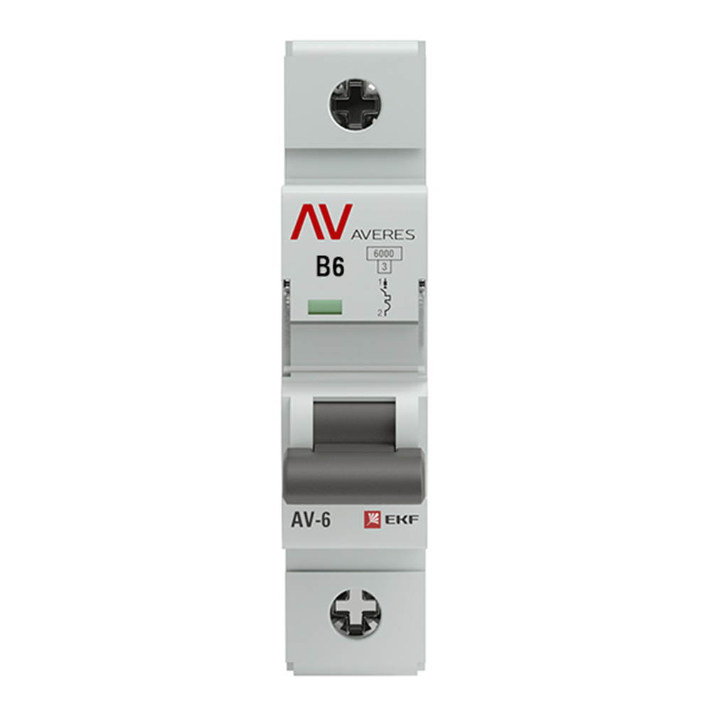 ������ ������ �������������� ����������� ��������� EKF Averes AV-6 1� 6� ��� B 6 �� 230 � (mcb6-1-06B-av)   ����