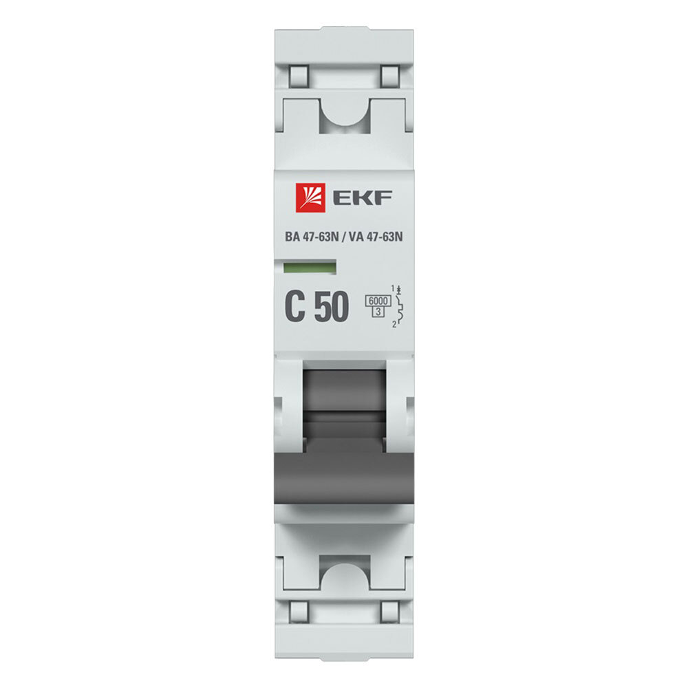 ������ ������ �������������� ����������� ��������� EKF PROxima �� 47-63N 1P 50� ��� C 6 �� 230 � (M636150C)   ����