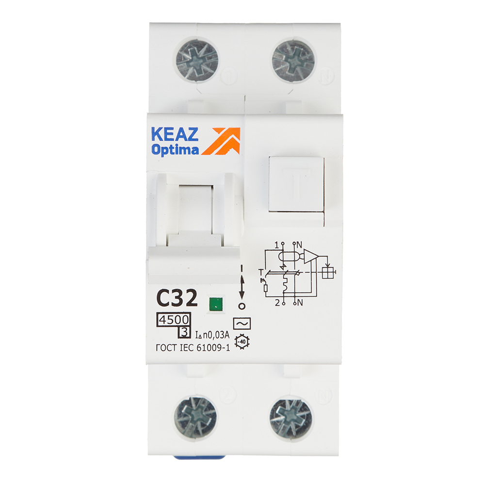 ������ ������ ������� ���������������� ���� OptiDin D63 32� 1P+N ��� AC 30 �� 4,5 �� (328101)   ����