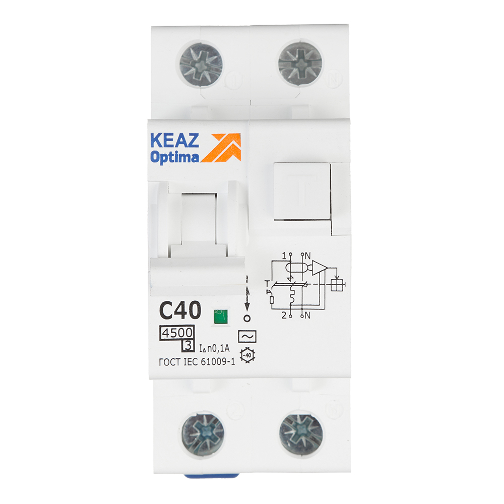 ������ ������ ������� ���������������� ���� OptiDin D63 40� 1P+N ��� AC 100 �� 4,5 �� (328109)   ����
