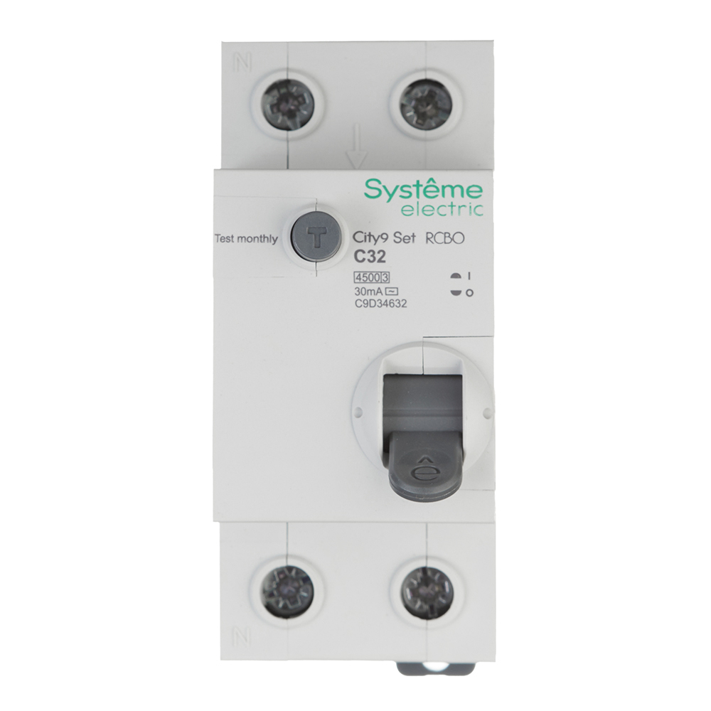 ������ ������ ������� ���������������� Systeme Electric City9 Set ���� 32� 1P+N ��� AC 30 �� 4,5 �� (C9D34632)   ����