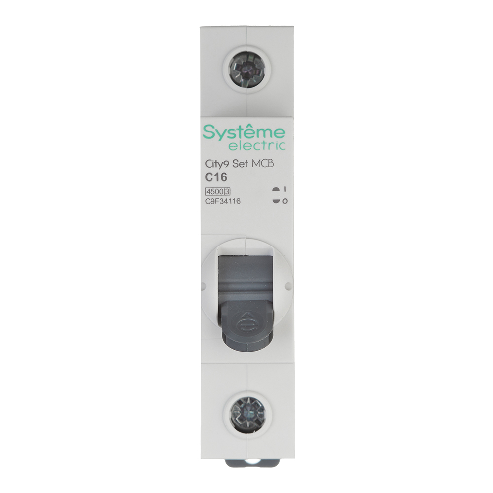 ������ ������ �������������� ����������� ��������� Systeme Electric City9 Set 1P 16� ��� C 4,5 �� 230 � (C9F34116)   ����