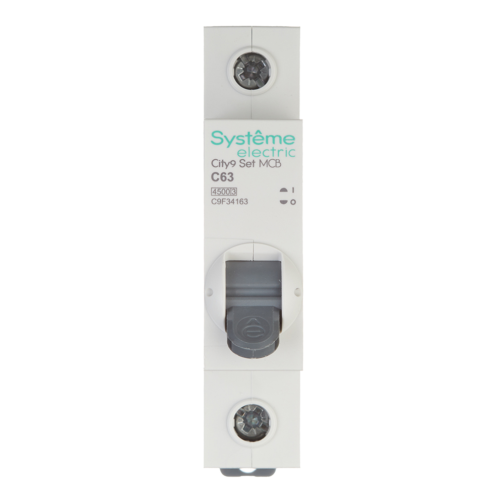 ������ ������ �������������� ����������� ��������� Systeme Electric City9 Set 1P 63� ��� C 4,5 �� 230 � (C9F34163)   ����