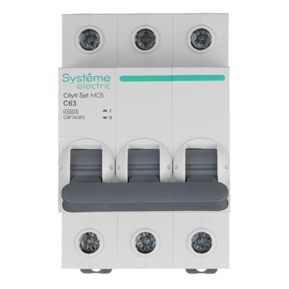 ������ ������ �������������� ����������� ��������� Systeme Electric City9 Set 3P 63� 4,5 �� 400 � (C9F34363)   ����