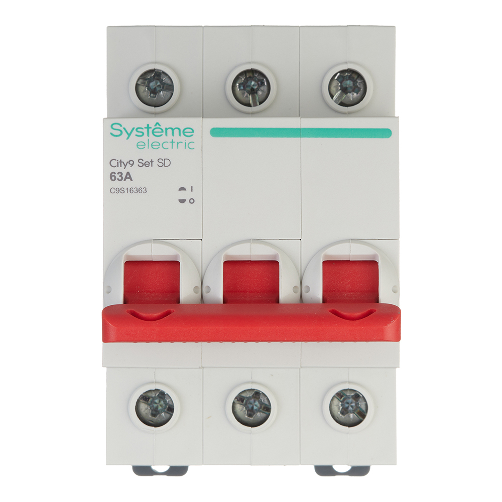 ������ ������ ����������� �������� Systeme Electric City9 Set 3P 63� 230 � �� DIN-����� (C9S16363)   ����