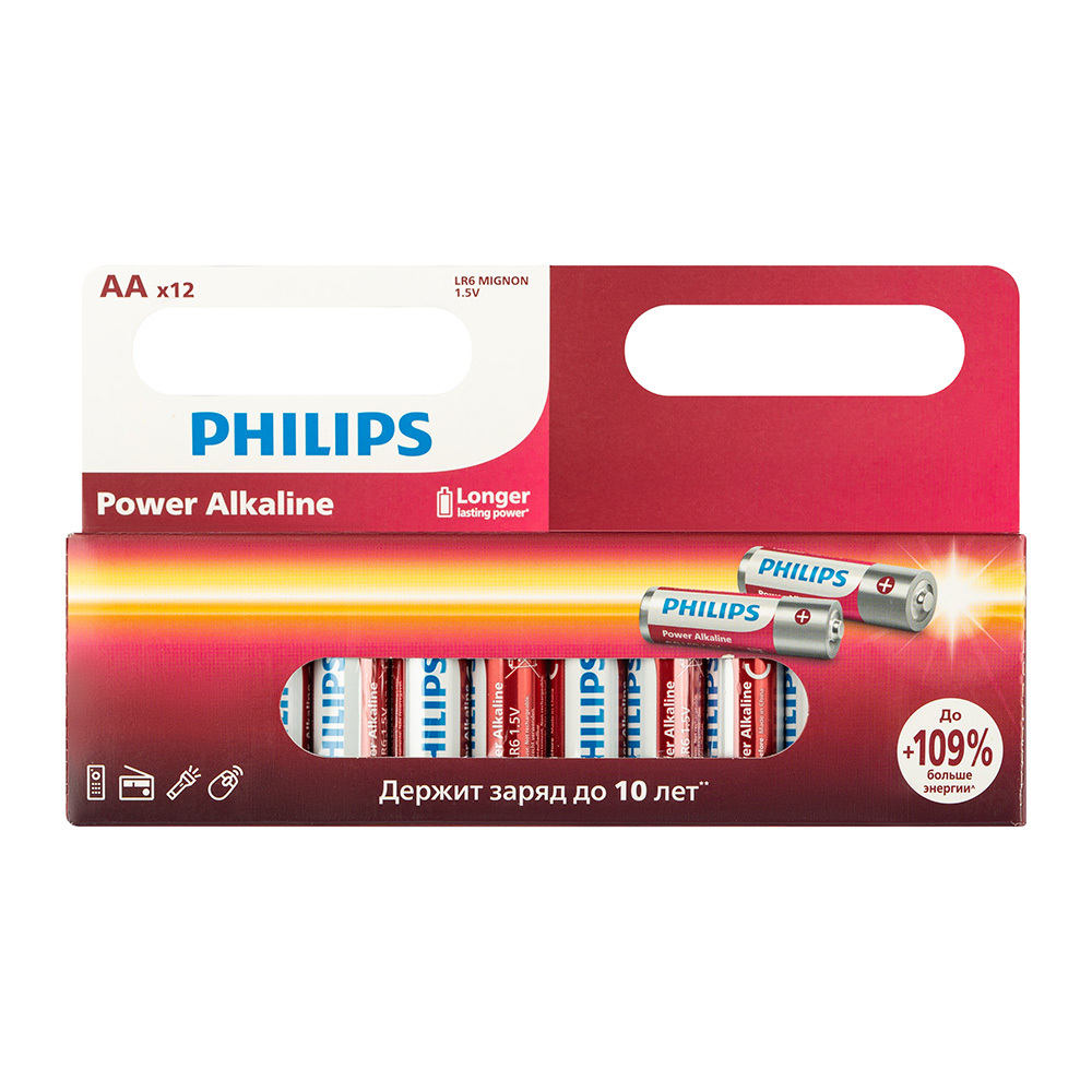 ������ ������ ��������� Philips Power ����������� �� 1,5 � (12 ��.) (�0064661)   ����