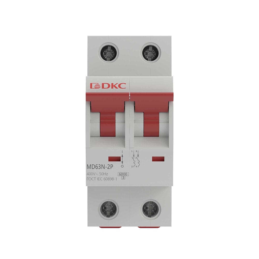 ������ ������ �������������� ����������� ��������� DKC Yon Max MD63N 2P 20� ��� C 6 �� 400 � (MD63N-2PC20)   ����