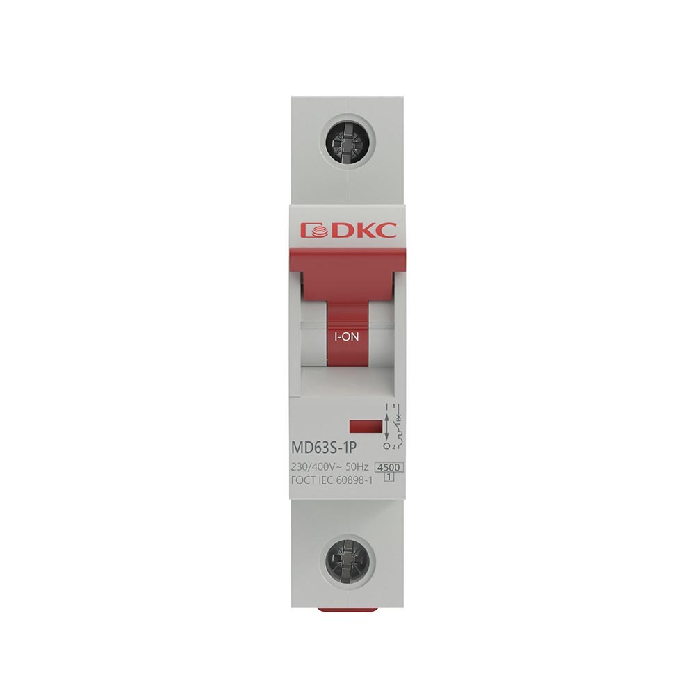 ������ ������ �������������� ����������� ��������� DKC Yon Max MD63S 1P 10� ��� B 4,5 �� 230 � (MD63S-1PB10)   ����