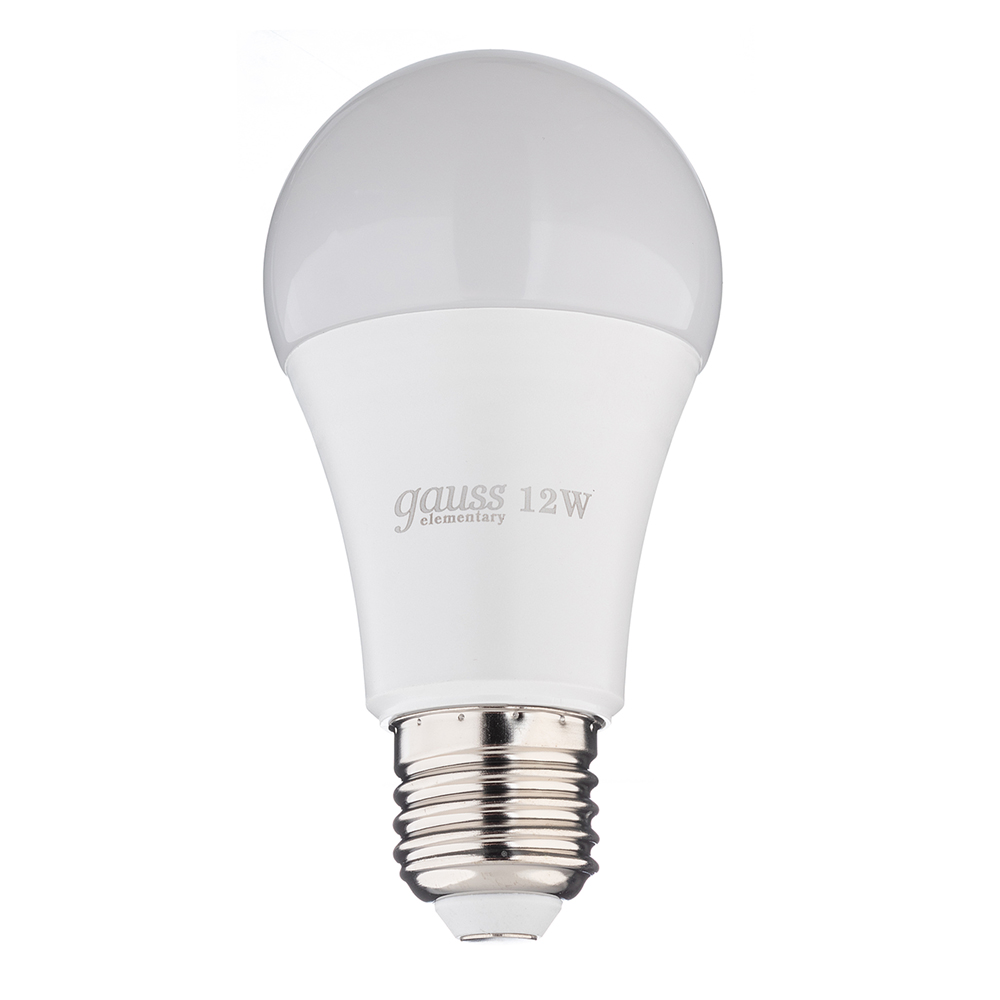 ������ ������ ����� ������������ Gauss E27 3000� 12 �� 1130 �� 180-240 � ����� A60 �������   ����