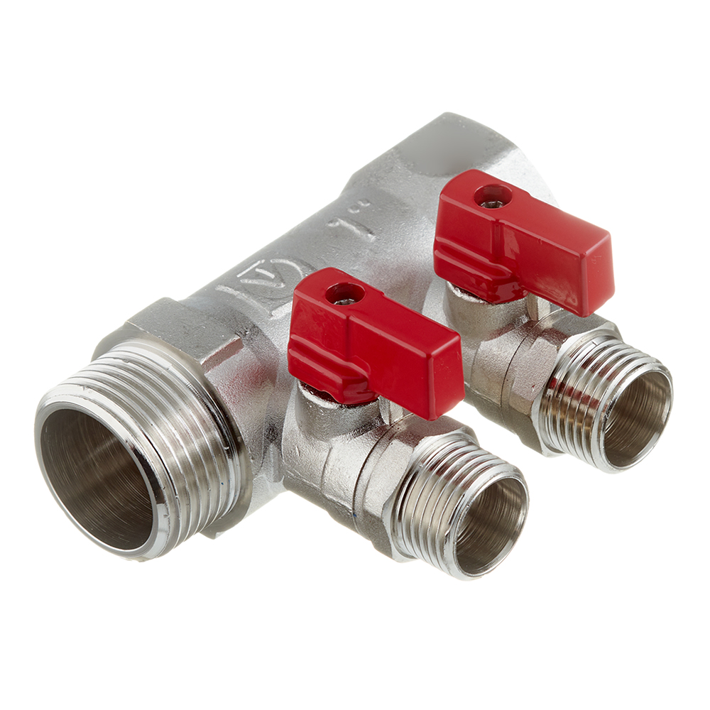 ������ ������ ��������� Valtec 1 ��(�) � 2 ������ 1/2 ��(�) � 1 ��(�) � �������� ������� (VTc.580.N.0602)   ����