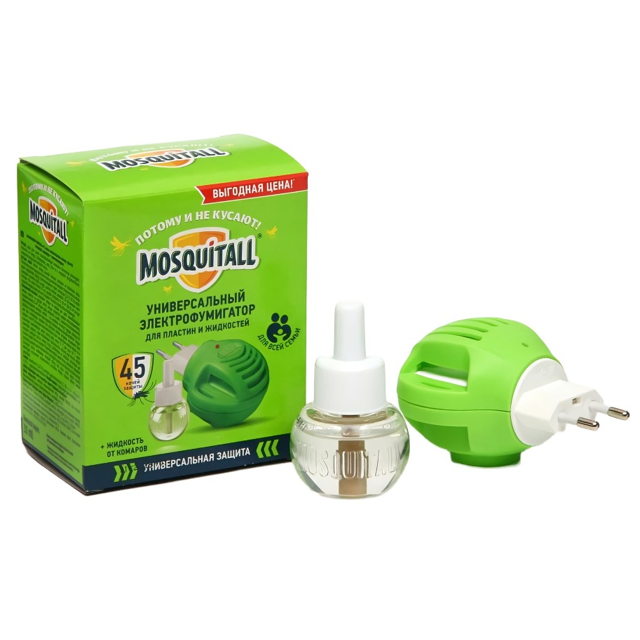 ������ ������ �������� MOSQUITALL ������������� ������: ��������� + �������� 45 ����� 30��   ����