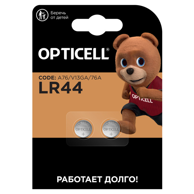 ������ ������ ��������� OPTICELL 3� �������� LR44 2��   ����