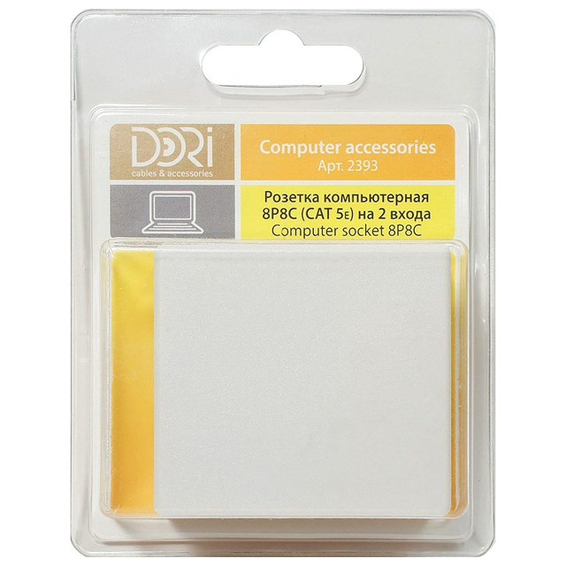 ������ ������ ������� ������������ DORI �� 2 ����� (8P8C RJ45 ���. 5�)   ����