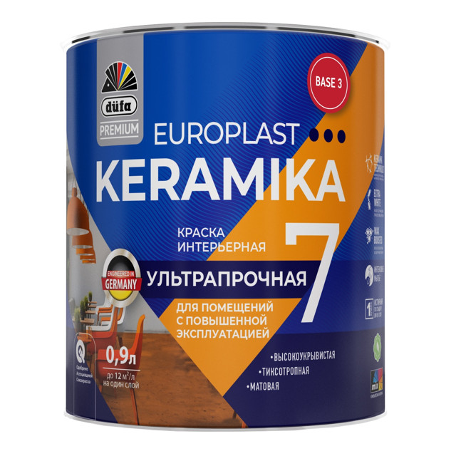 ������ ������ ������ �/� DUFA Premium EuroPlast Keramika 7 ���� 3 ��� ���� � �������� 0,9� ����������, ���.��00   ����