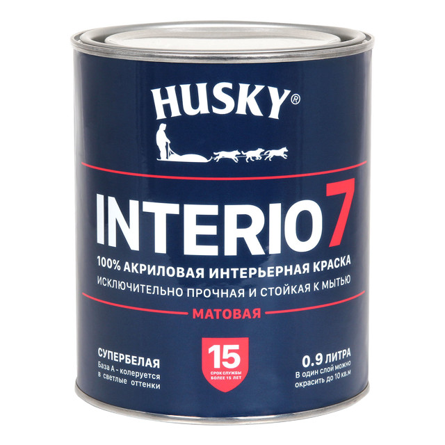 ������ ������ ������ ��������� HUSKY INTERIO 7 ��� ���� � �������� ���� � 0,9�, ���.32235   ����