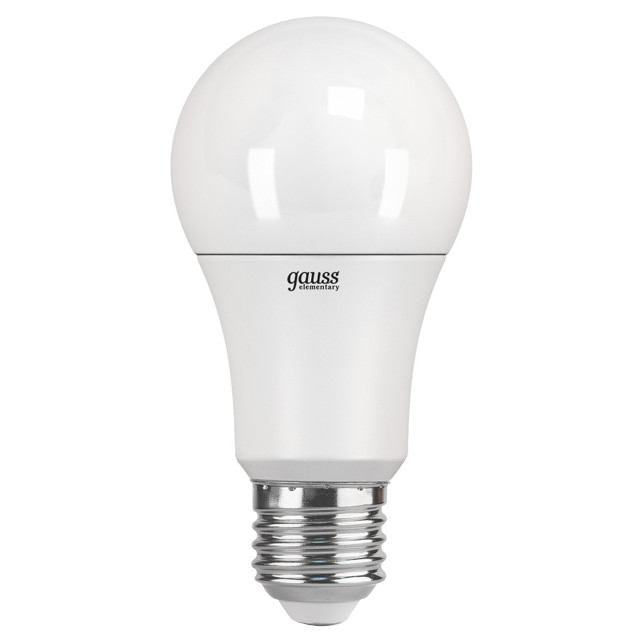 ������ ������ ����� GAUSS Elementary 12�� E27 LED 1130�� 3000K A60 ���   ����