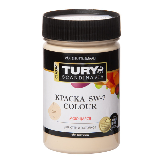 ������ ������ ������ ��������� TURY SW-7 Colour ��� ���� � �������� �������� 0,4�� ������ ������, ���.����SW70,4��   ����