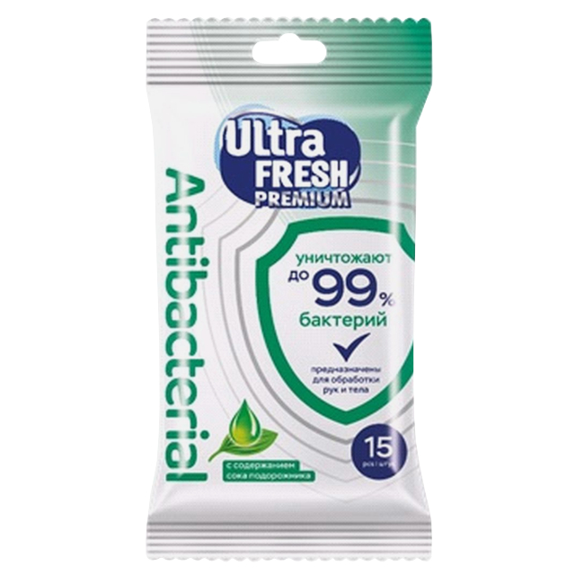 ������ ������ �������� ������� ULTRAFRESH Premium Antibacterial 15��   ����