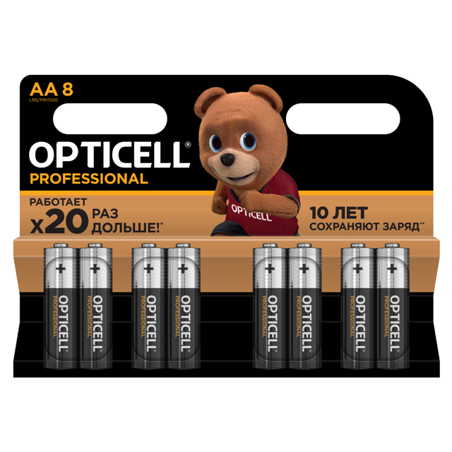 ������ ������ ��������� OPTICELL ����������� 1,5� ����������� AA 8��   ����