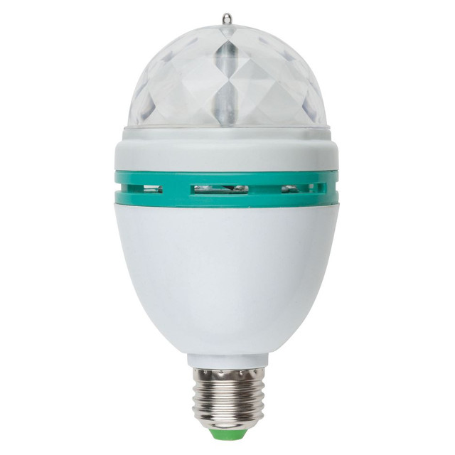 ������ ������ ����� ������������ VOLPE ����� �������� 3�� RGB E27 �����   ����