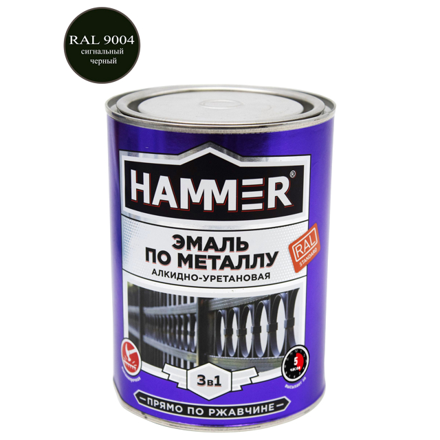 ������ ������ �����-����� �� ������� HAMMER 0,9�� RAL9004 ���������� ������, ���.��000133625   ����
