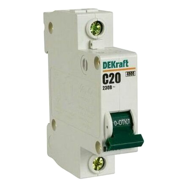 ������ ������ ����������� �������������� DEKRAFT 20� 1P � 4,5��   ����