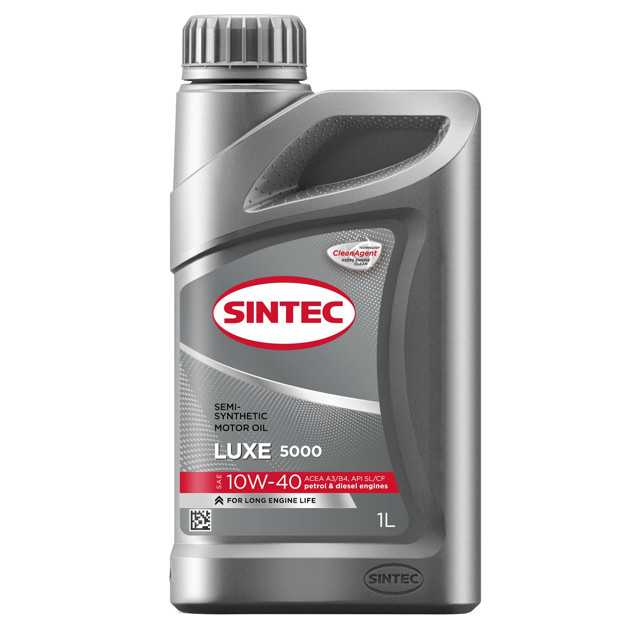 ������ ������ ����� �������� SINTEC LUXE 5000 SAE 10W-40 API SL/CF 1�   ����