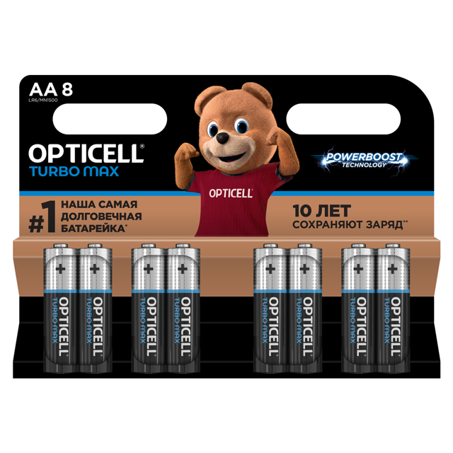 ������ ������ ��������� OPTICELL ����� ���� 1,5� ����������� AA 8��   ����