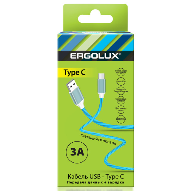 ������ ������ ������ USB-Type C ERGOLUX ELX-CDC02-C06 3� 1,2� �������   ����