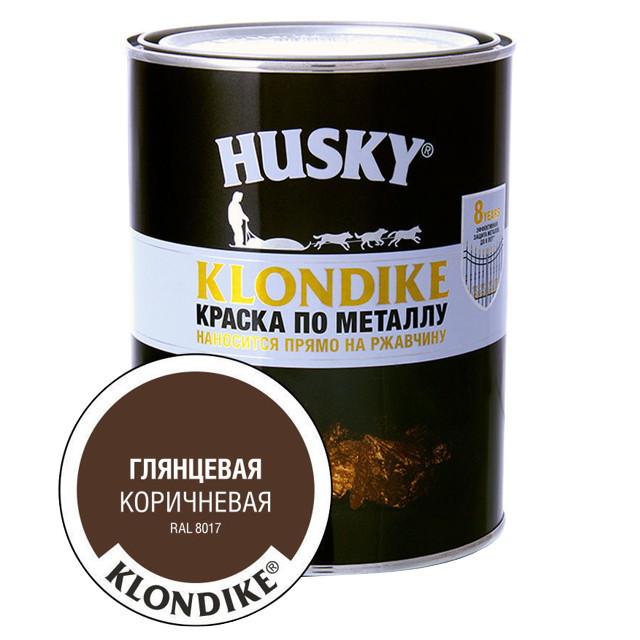 ������ ������ ������ �������� HUSKY-KLONDIKE �� �������� 0,9� RAL 8017 ����������, ���.25614   ����