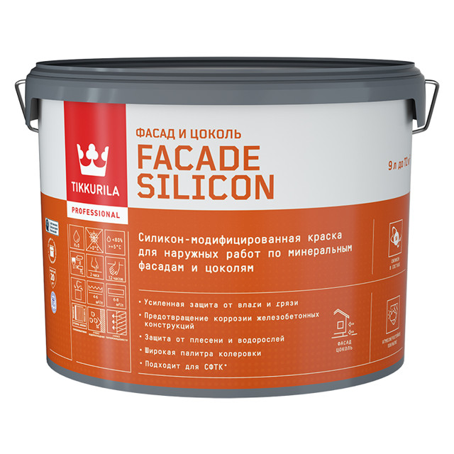 ������ ������ ������ ��������� �������� TIKKIVALA Facade Silicon ���� � 9� �����, ���.700011476   ����