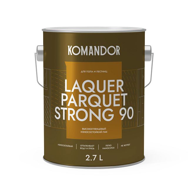 ������ ������ ��� �/� ��������� KOMANDOR Laquer Parquet Strong 90 2,7 � ���������������, ���.S1319003003   ����