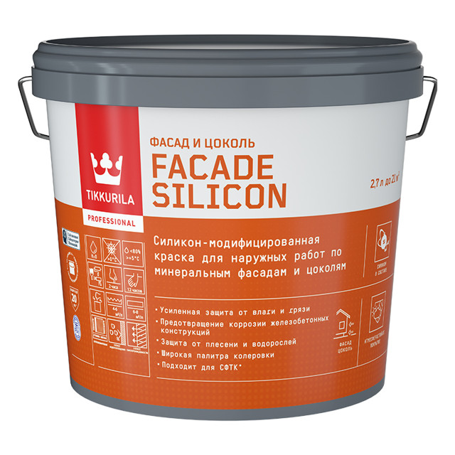 ������ ������ ������ ��������� �������� TIKKIVALA Facade Silicon ���� � 2,7� �����, ���.700011474   ����