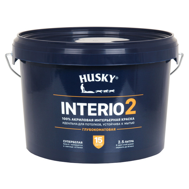 ������ ������ ������ ��������� HUSKY INTERIO 2 ��� ���� � �������� 2,5�, ���.32197   ����