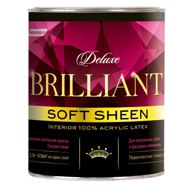 ������ ������ ������ ��������� PARADE Deluxe brilliant soft sheen ����� 0,9�, ���.0007405   ����